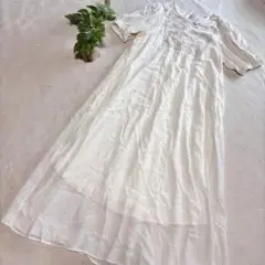 【RETRO GIRL】新品☆ロングワンピース（F）Aライン 刺繍 マキシ丈