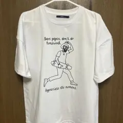 スケートボードイラストTシャツ ホワイト