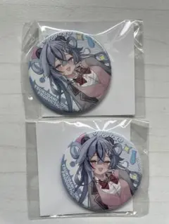 のりプロ 缶バッジ 透々ルチカ ラウンドワン