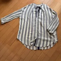 etre relie エトレリー 長袖ブラウス　Ａライン フレア ブラウス 美品