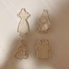 ムーミン キャラクタースタンプ 4個セット