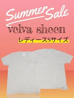 レディースTシャツvelva sheen Sサイズ