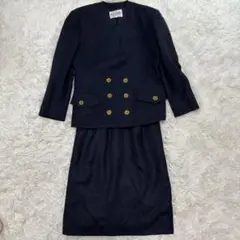ミスアシダ ノーカラー セットアップ スーツ