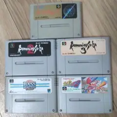 スーパーファミコン ソフト5本セット