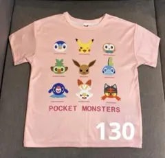 ポケモン ポケットモンスター 半袖Tシャツ　130 ピンク