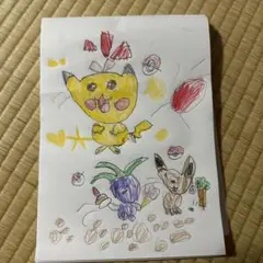 ポケモン 手描きイラスト