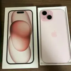 Apple iPhone 15 ピンク 本体 箱付き