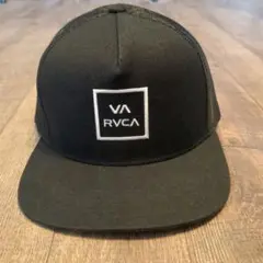 【新品未使用】RVCA キャップ フリーサイズ ブラック グリーン ユニセックス
