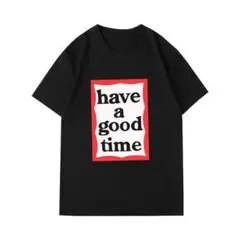 have a good time似 Tシャツ　黒　M