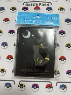 ポケットモンスター　ポケカ　デッキシールド　月明かりとブラッキー