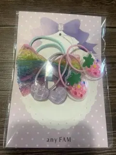 anyfam ヘアゴム 新品未使用