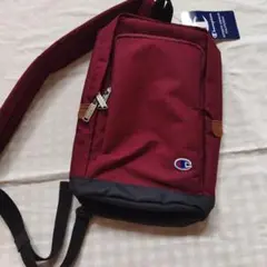 値下げ　Champion ワンショルダーバッグ ボルドー　新品