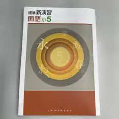【新品未使用品】標準新演習　国語　小５