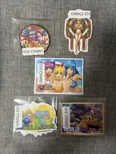 海物語　ウェブポン　ステッカー　5枚セット
