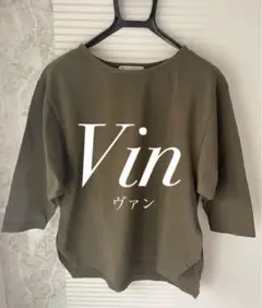 【激安価格】　Vin ヴァン　五分袖　トップス