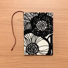 【 文庫本 】ブックカバー ハンドメイド アートフラワー