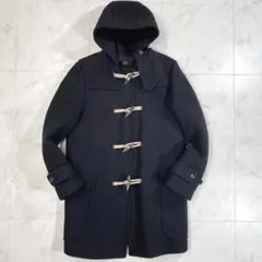 【美品】ドゥロワー drawer ウール ダッフルコート ブラック 38 M