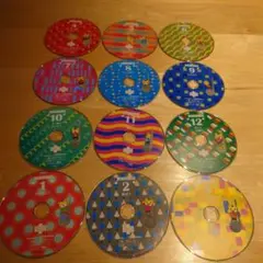 こどもちゃれんじ しまじろうとダンスDVD 12枚セット