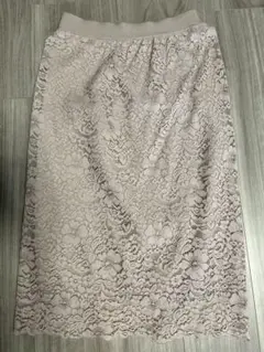 Tocco closet 薄いピンク レース タイトスカート