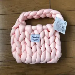 マンドゥバッグ S ピンク色 Happiness