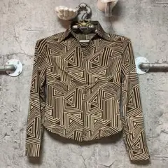 ジオメトリック シャツ