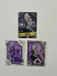 マクロスΔ　ミクモ　クリアカード3種