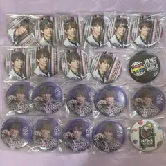 NEWS 小山慶一郎 ジョイポリス JOYPOLIS 缶バッジ 缶バ
