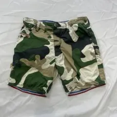 $ DIESEL 迷彩柄 ビーチショートパンツ サイズ28
