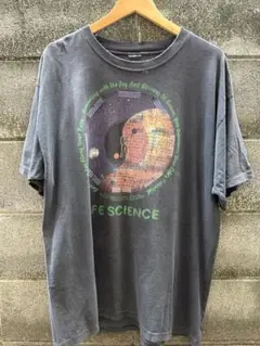 90s 陰陽　インヤン　Tシャツ　サイエンス　宇宙
