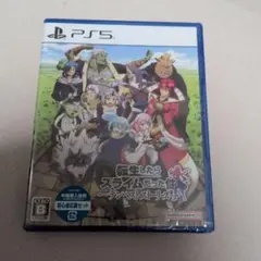 新品未開封　PS5 転生したらスライムだった件 テンペストストーリーズ 通常版