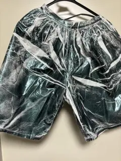 MM6 MaisonMargiela フェイクレザー ハーフパンツ XS 新品】MM6 MaisonMargiela フェイクレザー ハーフパンツ XS