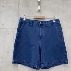 Family Mart ファミリーマート デニムショートパンツ ドローストリング