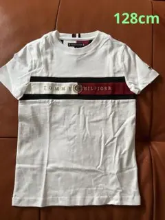 未使用　TOMMY HILFIGER ホワイト Tシャツ 128cm