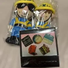 コブクロ　マスコット人形&2016LIVEピンバッジ