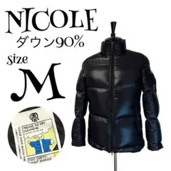 【ダウン90%】【M】NICOLE♡ニコル ダウンジャケット メンズ