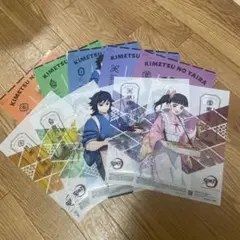 鬼滅の刃　クリアファイル5種　クリアポスター5種　計10枚セット