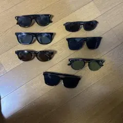 黒系サングラス 7個セット