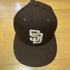 【美品】New Era 59FIFTY SDロゴキャップ