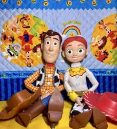 トイストーリー柄　キルティング生地　はぎれ　コッカ　KOKKA