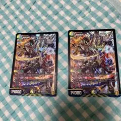 戦国接続 ギャラクテスト・シデンシーザー　2枚　デュエマ