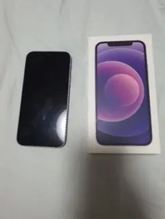 iPhone12 256gb 美品 パープル SIMフリー