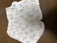 リネン 花柄 ボトムス　新品