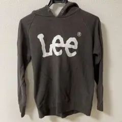 Lee ダークグレー フード付きパーカー　Mサイズ