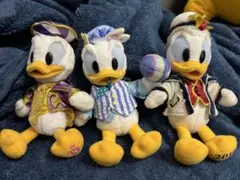 ドナルドダック ぬいぐるみバッジ 3体セット
