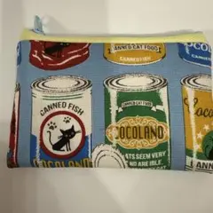 缶詰デザイン ポーチ 小物入れ