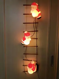 はしごサンタ LED イルミネーション クリスマス 飾り 3体セット」