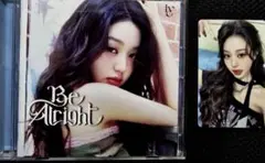 IVE ウォニョン　Be alright ソロ盤 CD トレカ　セット