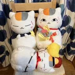 ニャンコ先生のぬいぐるみ3体