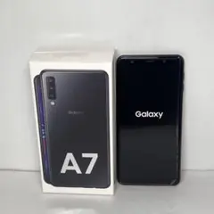 ギャラクシー Galaxy A7 SM-A750C BLACK 64GB