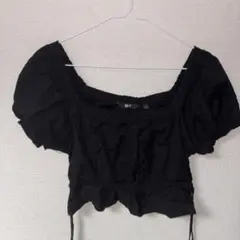 ユニクロ　パフスリーブ トップスs